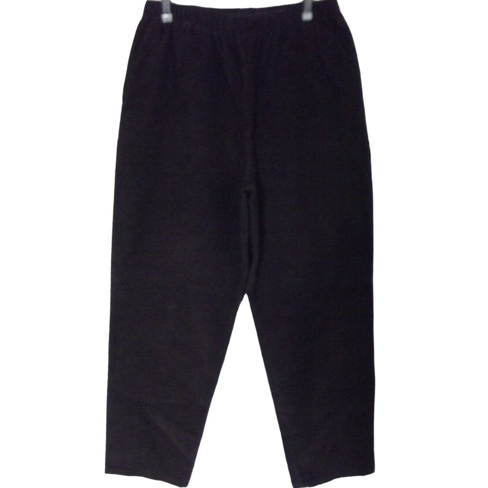 Tan-Jay 14 x 29" Solid Brown Pull On Elastic Waist Corduroy Pants cords